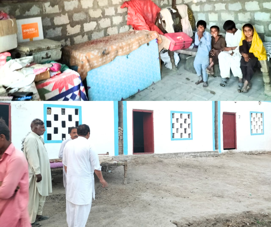 Building Homes and Hope in Sukkur GSF Constructed 35 Housed Flood Effected People